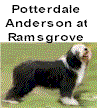 Potterdale Anderson at Ramsgrove, Vater von Diamond